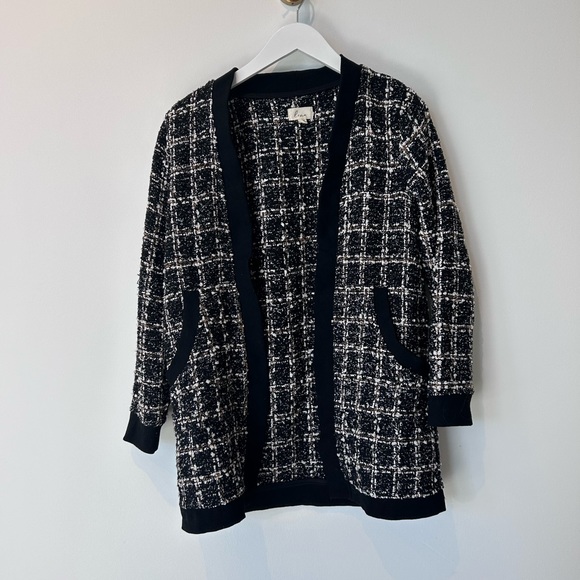 Lena tweed open jacket - Picture 2 of 3